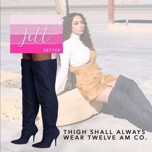 Jett - Denim Boots